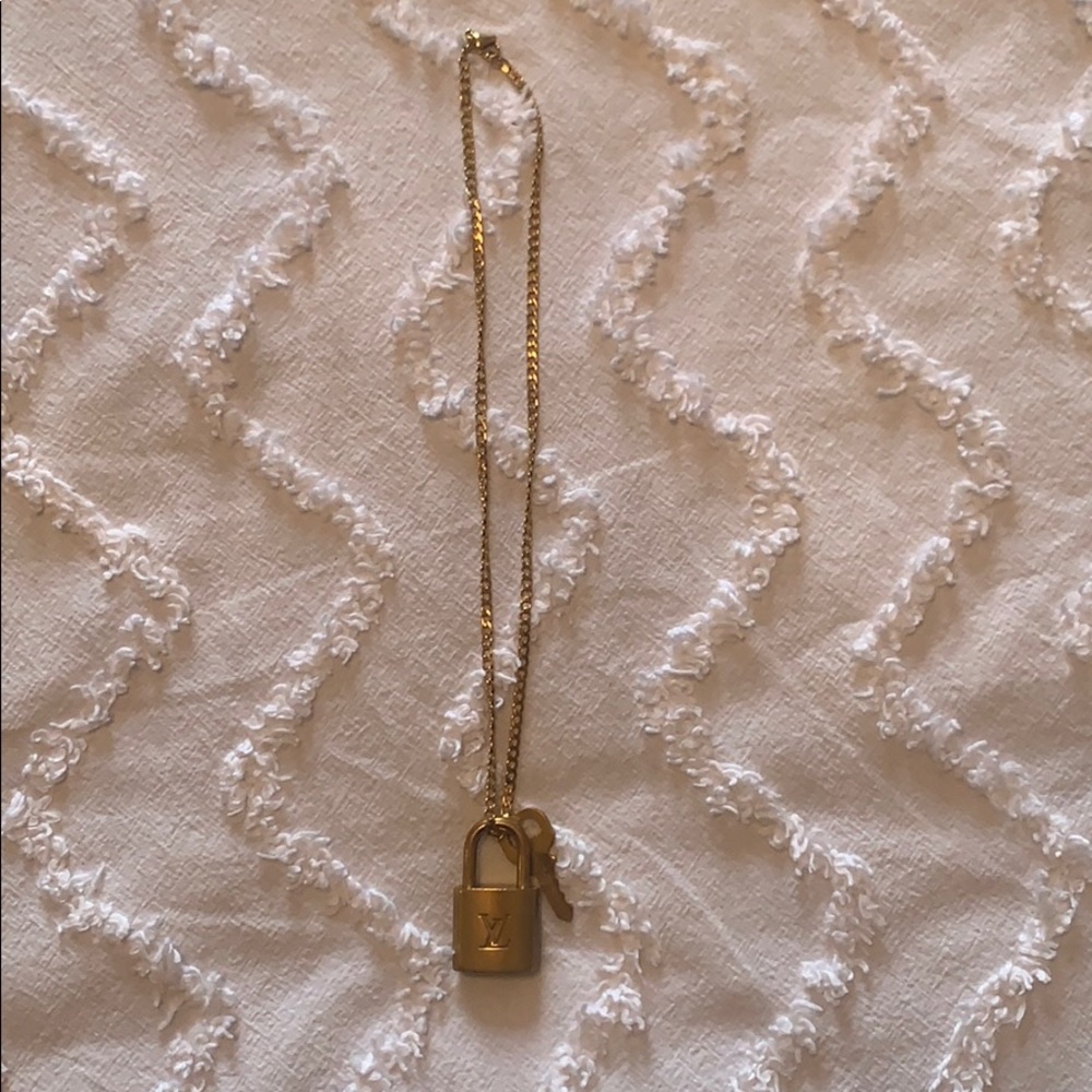 Louis Vuitton Lock Necklace